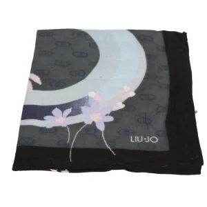 Clearance Foulard in Viscosa con Stampa Fantasia Donna Foulard E Sciarpe
