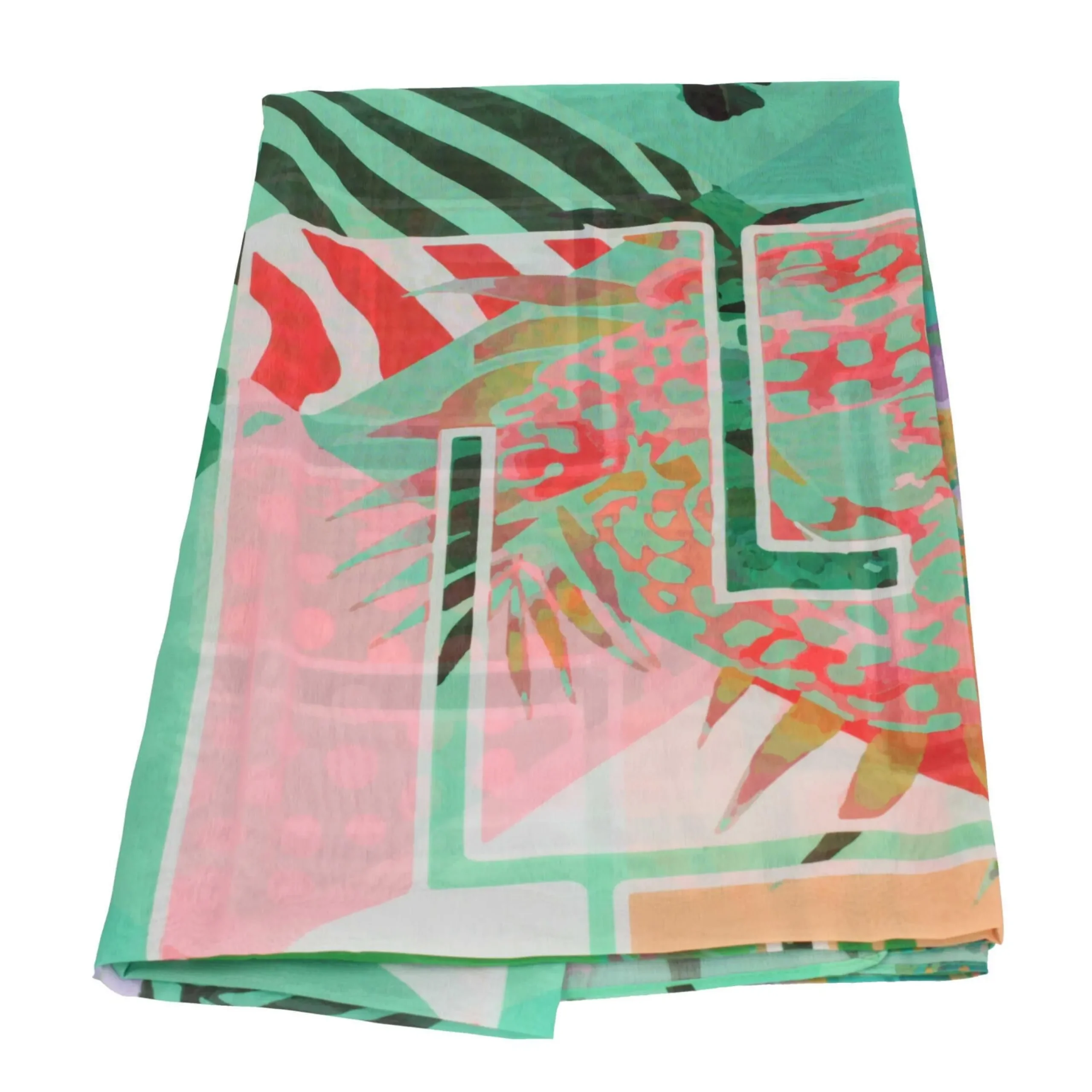 foulard_y_not_con_fantasi_5.webp Fashion Foulard Y Not con fantasia Donna Foulard E Sciarpe