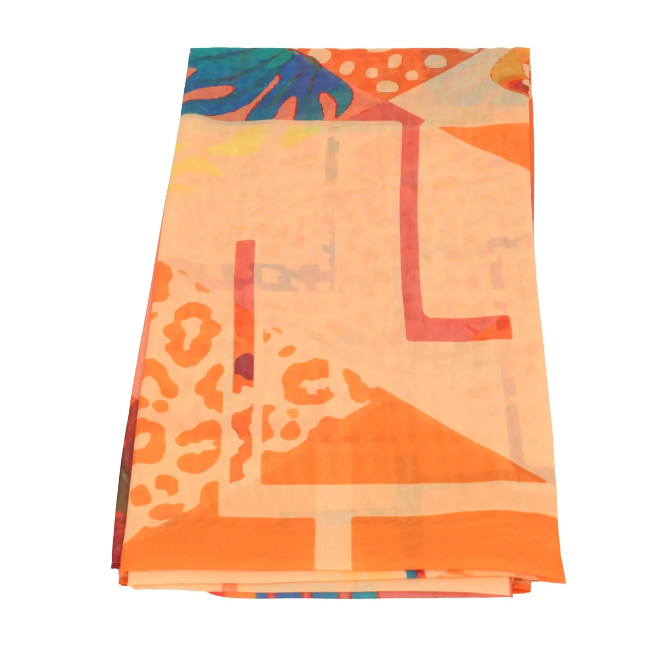 foulard_y_not_con_fantasi_7.webp Fashion Foulard Y Not con fantasia Donna Foulard E Sciarpe