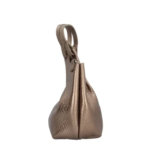 Discount Dua Mini Hobo Bag Iconica in Pelle Maxi-Grain con Tracolla Donna Borse A Spalla