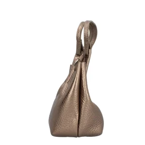 Discount Dua Mini Hobo Bag Iconica in Pelle Maxi-Grain con Tracolla Donna Borse A Spalla