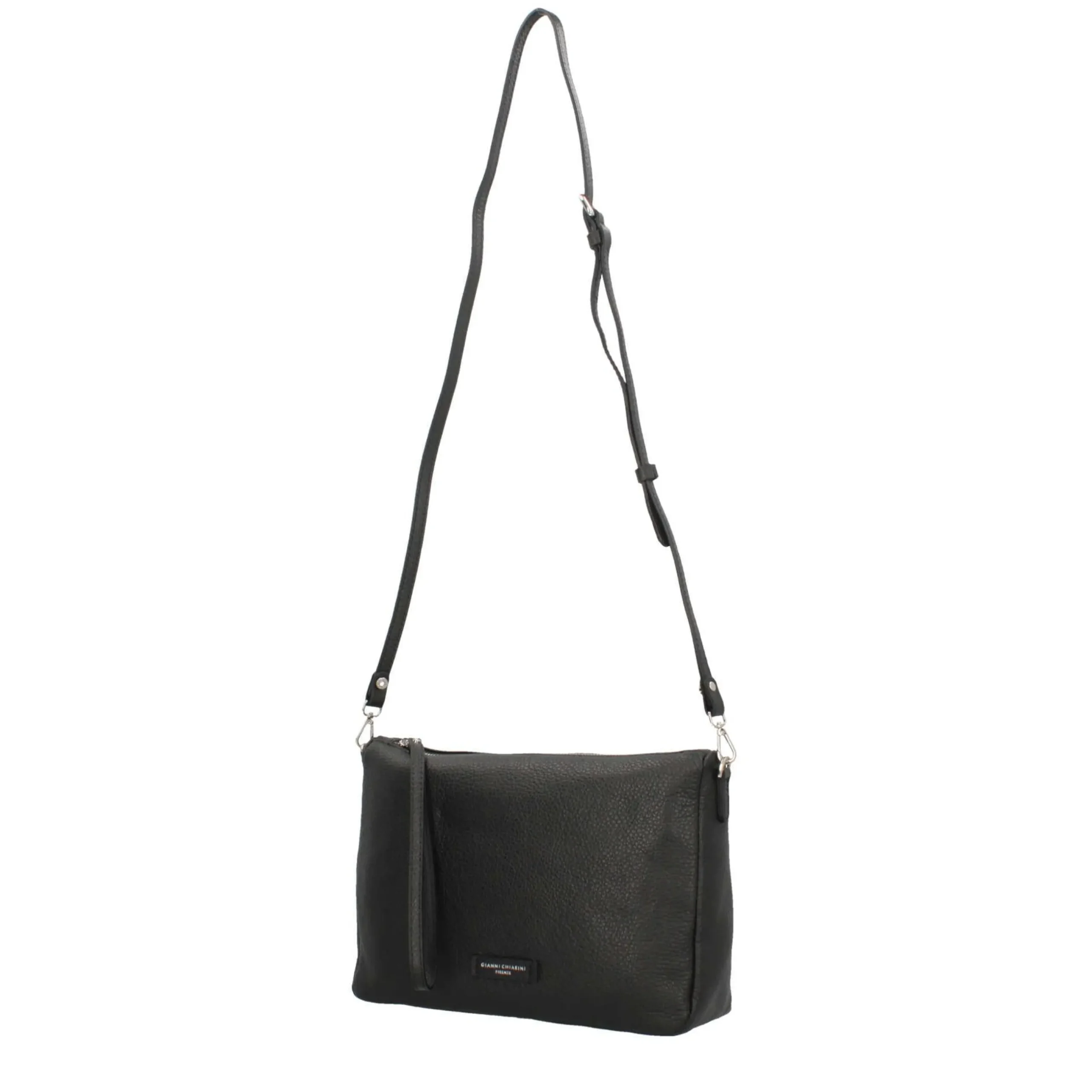 gianni_chiarini_essential_1.webp Online Essential - Borsa a Tracolla Minimalista in Pelle Grana Donna Pochette