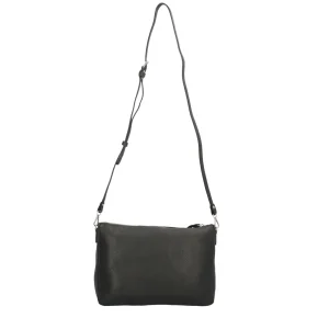 Online Essential - Borsa a Tracolla Minimalista in Pelle Grana Donna Pochette