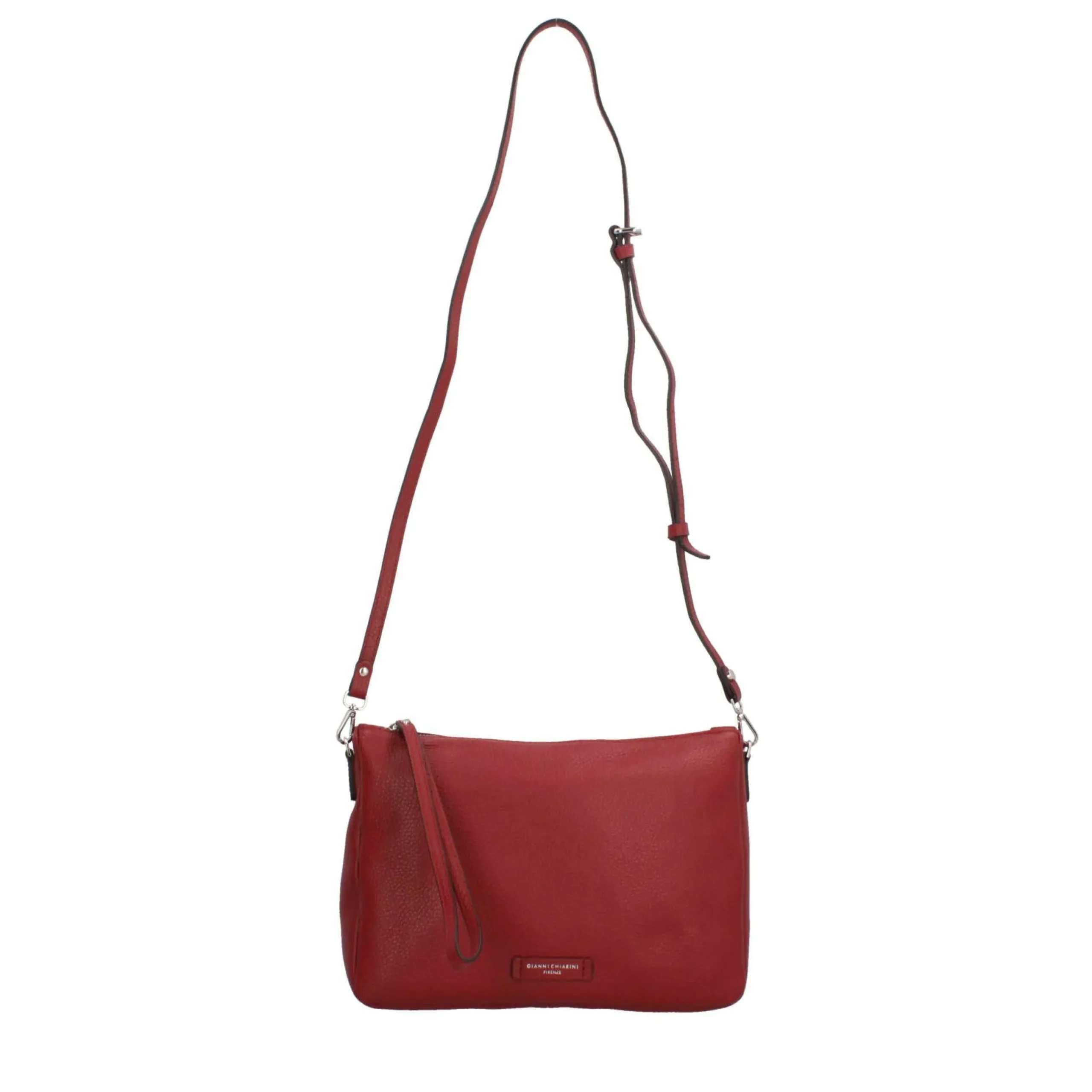 gianni_chiarini_essential_5.webp Online Essential - Borsa a Tracolla Minimalista in Pelle Grana Donna Pochette