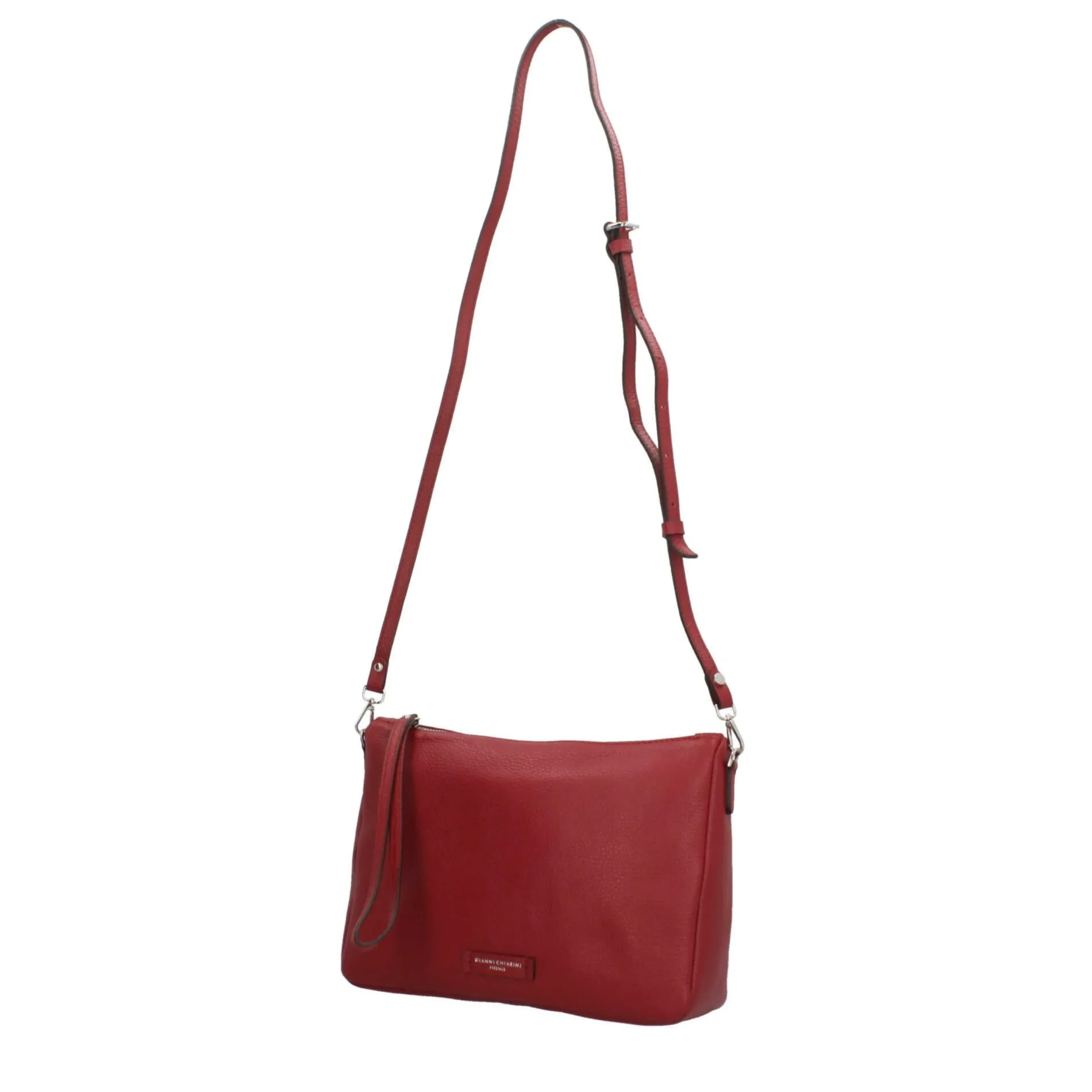 gianni_chiarini_essential_6.webp Online Essential - Borsa a Tracolla Minimalista in Pelle Grana Donna Pochette