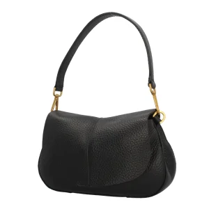 Clearance Helena Round Borsa a Tracolla Glamour in Pelle Grana M Donna Borse A Tracolla