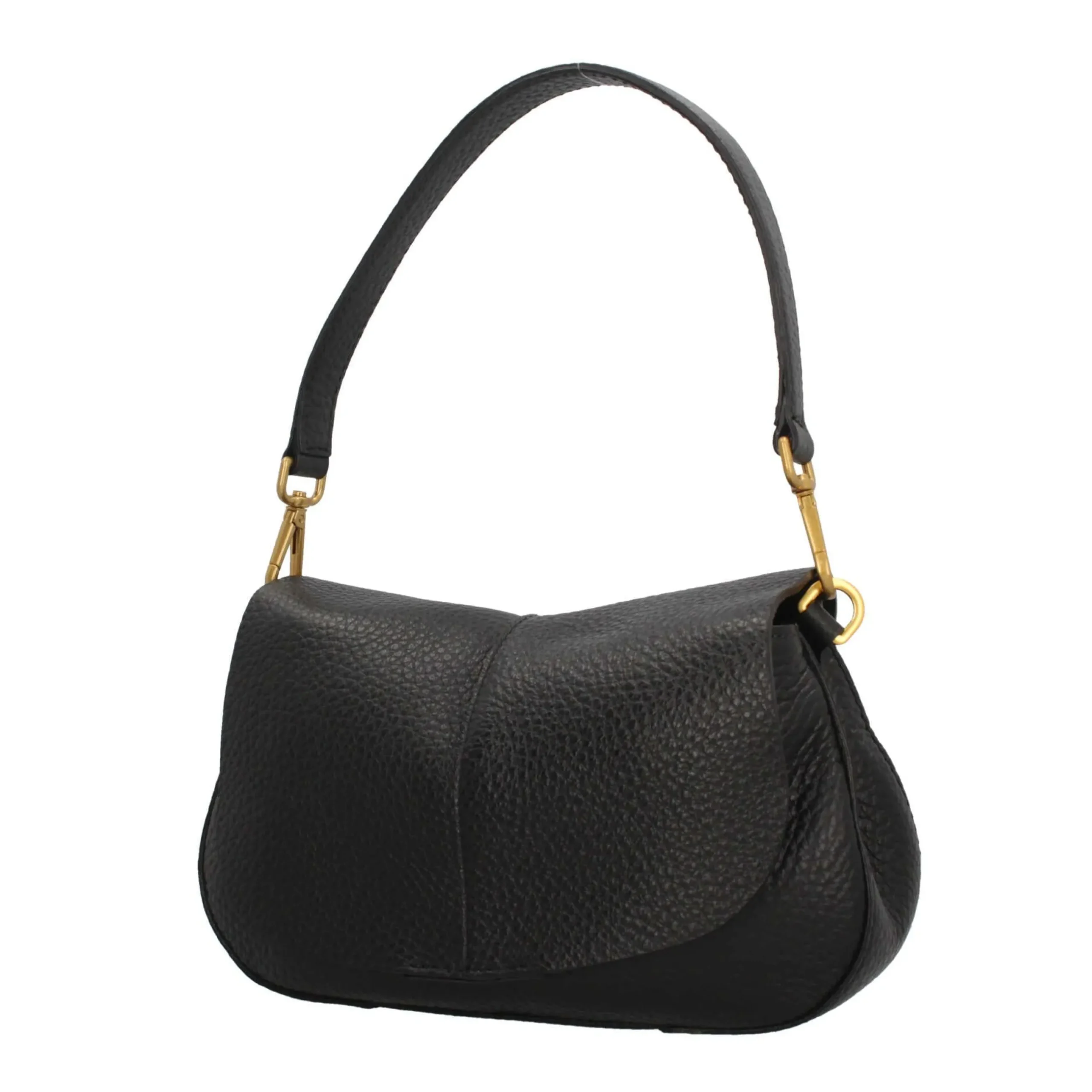 gianni_chiarini_helena_ro_1.webp Clearance Helena Round Borsa a Tracolla Glamour in Pelle Grana M Donna Borse A Tracolla