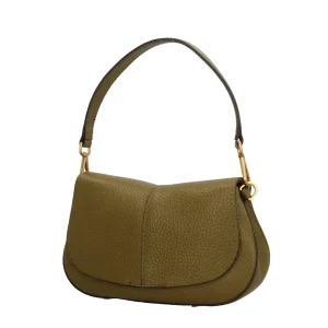 Clearance Helena Round Borsa a Tracolla Glamour in Pelle Grana M Donna Borse A Tracolla