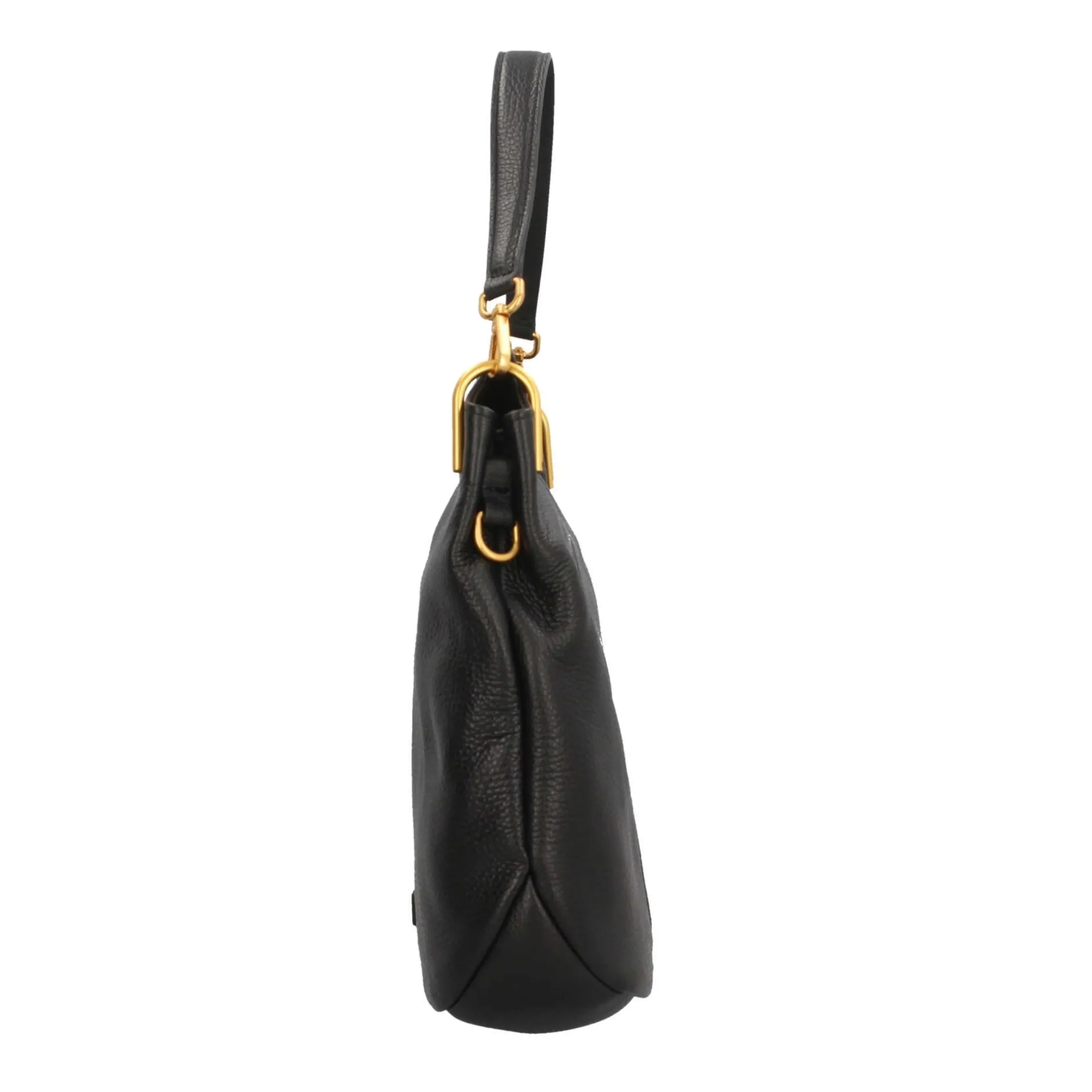 gianni_chiarini_leila_hob_7.webp New Leila Hobo Bag in Pelle Martellata con Dettagli Luminosi Donna Borse A Spalla