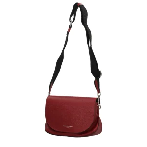 Hot Minerva - Borsa a Tracolla in Pelle Maxi-Grain con Chiusura Magnetica Donna Borse A Tracolla