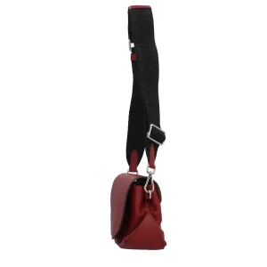 Hot Minerva - Borsa a Tracolla in Pelle Maxi-Grain con Chiusura Magnetica Donna Borse A Tracolla