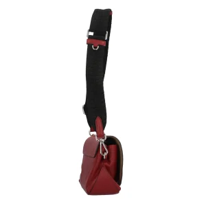 Hot Minerva - Borsa a Tracolla in Pelle Maxi-Grain con Chiusura Magnetica Donna Borse A Tracolla