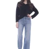 Fashion Jeans a gamba larga Mimi Mua con dettagli decorativi Donna Pantaloni