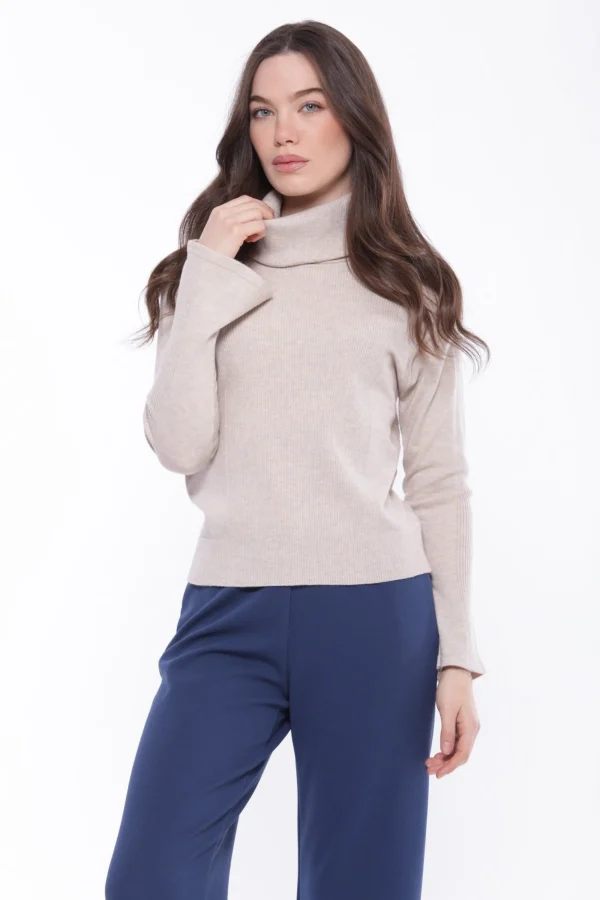 Clearance Maglia a collo alto Mimi Mua dal design minimal Donna Maglie