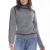 Best Maglia a collo alto Mimi Mua con dettagli a contrasto Donna Maglie