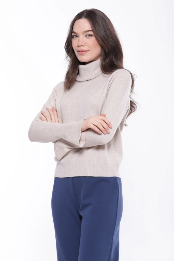 Clearance Maglia a collo alto Mimi Mua dal design minimal Donna Maglie