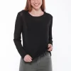 Clearance Maglia a maniche lunghe Mimi Mua con inserti trasparenti Donna Maglie