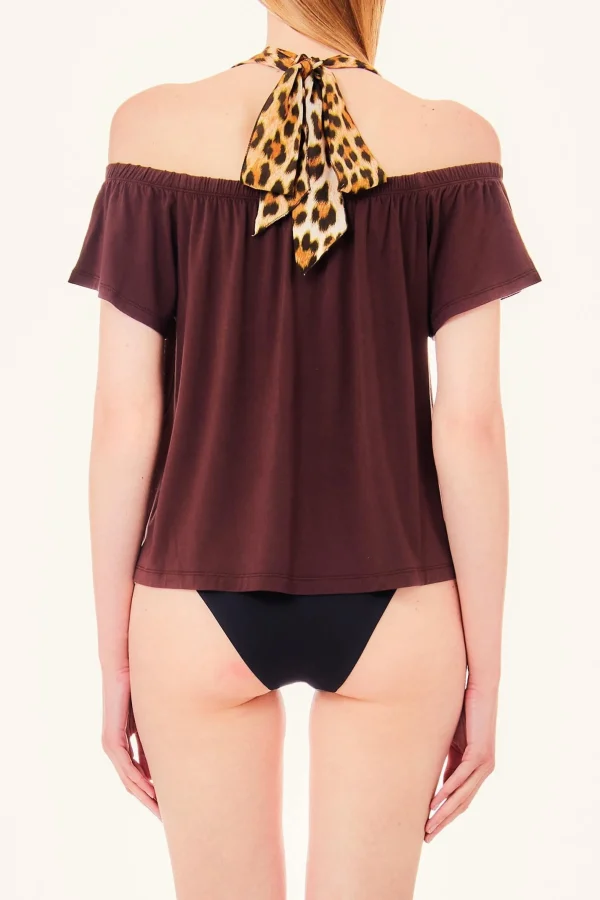 Hot Maglia con scollo a barca Donna Maglie