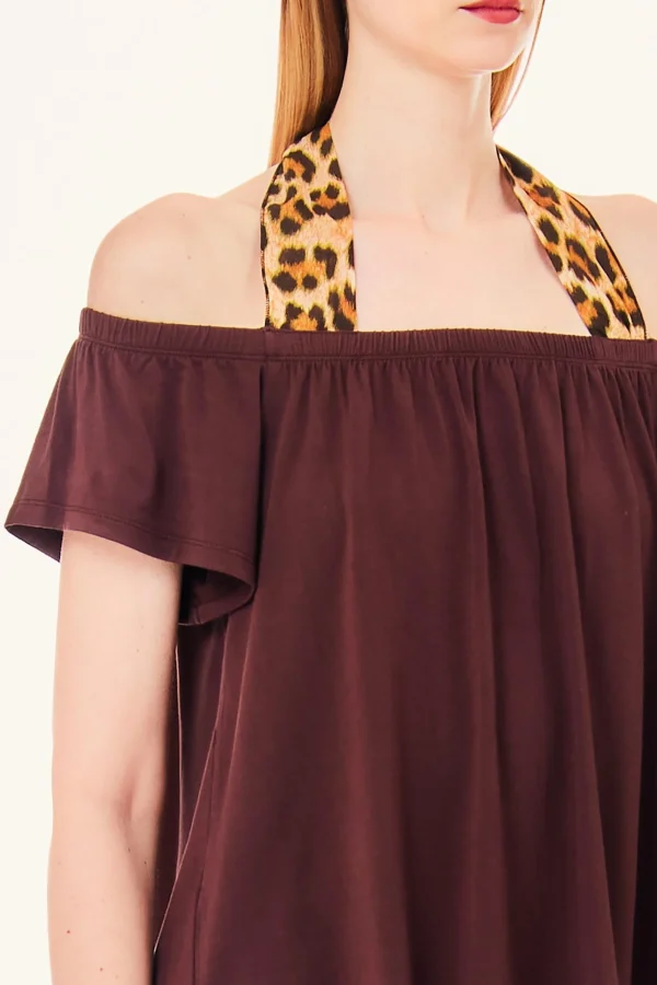 Hot Maglia con scollo a barca Donna Maglie