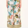 Best Pantalone Con Fantasia Tropicale Donna Pantaloni