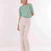 Outlet Pantaloni a Gamba Larga Mimi Mua Donna Pantaloni