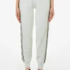 New Pantaloni jogger con bande laterali logate di Donna Pantaloni