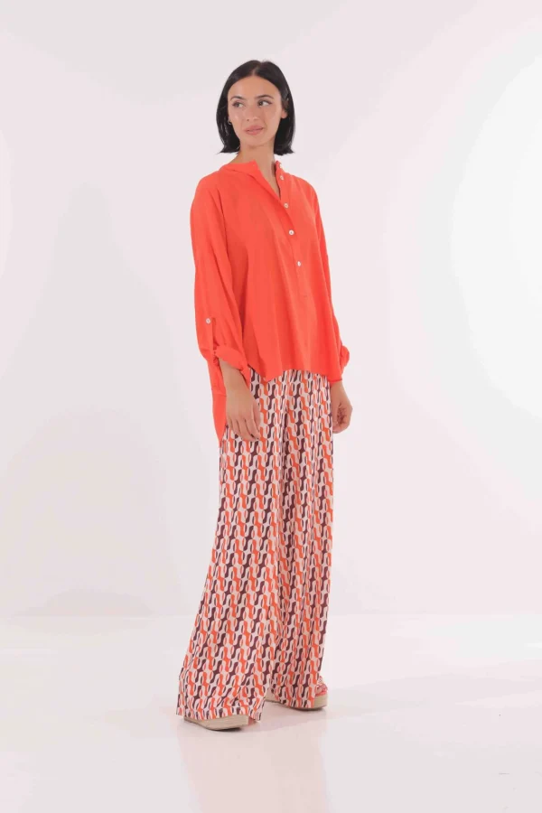 Clearance Pantaloni Palazzo Eleganti Mimì Muà Donna Pantaloni