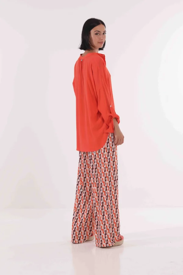 Clearance Pantaloni Palazzo Eleganti Mimì Muà Donna Pantaloni