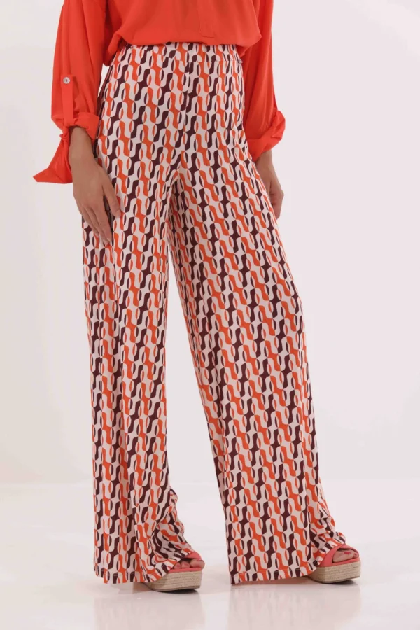 Clearance Pantaloni Palazzo Eleganti Mimì Muà Donna Pantaloni