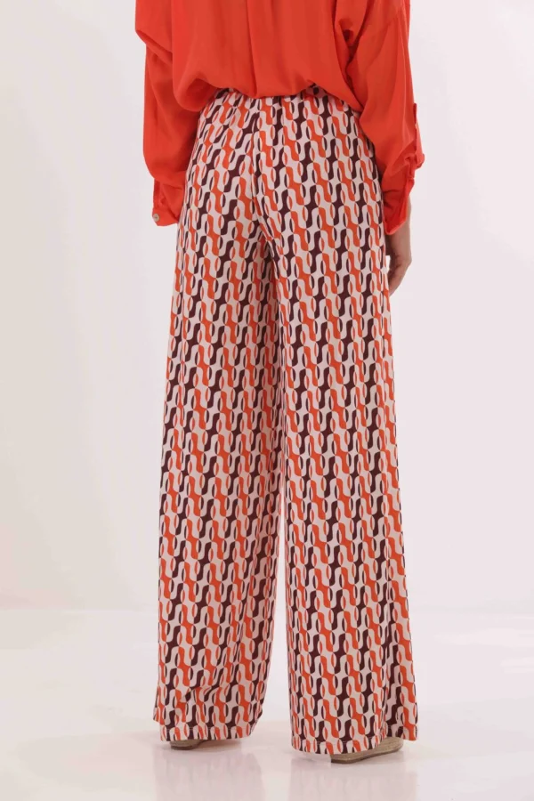 Clearance Pantaloni Palazzo Eleganti Mimì Muà Donna Pantaloni