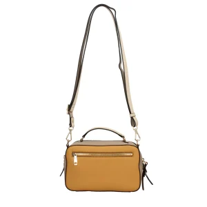Outlet borsa a tracolla in pelle dal design sofisticato e compatto Donna Borse A Tracolla