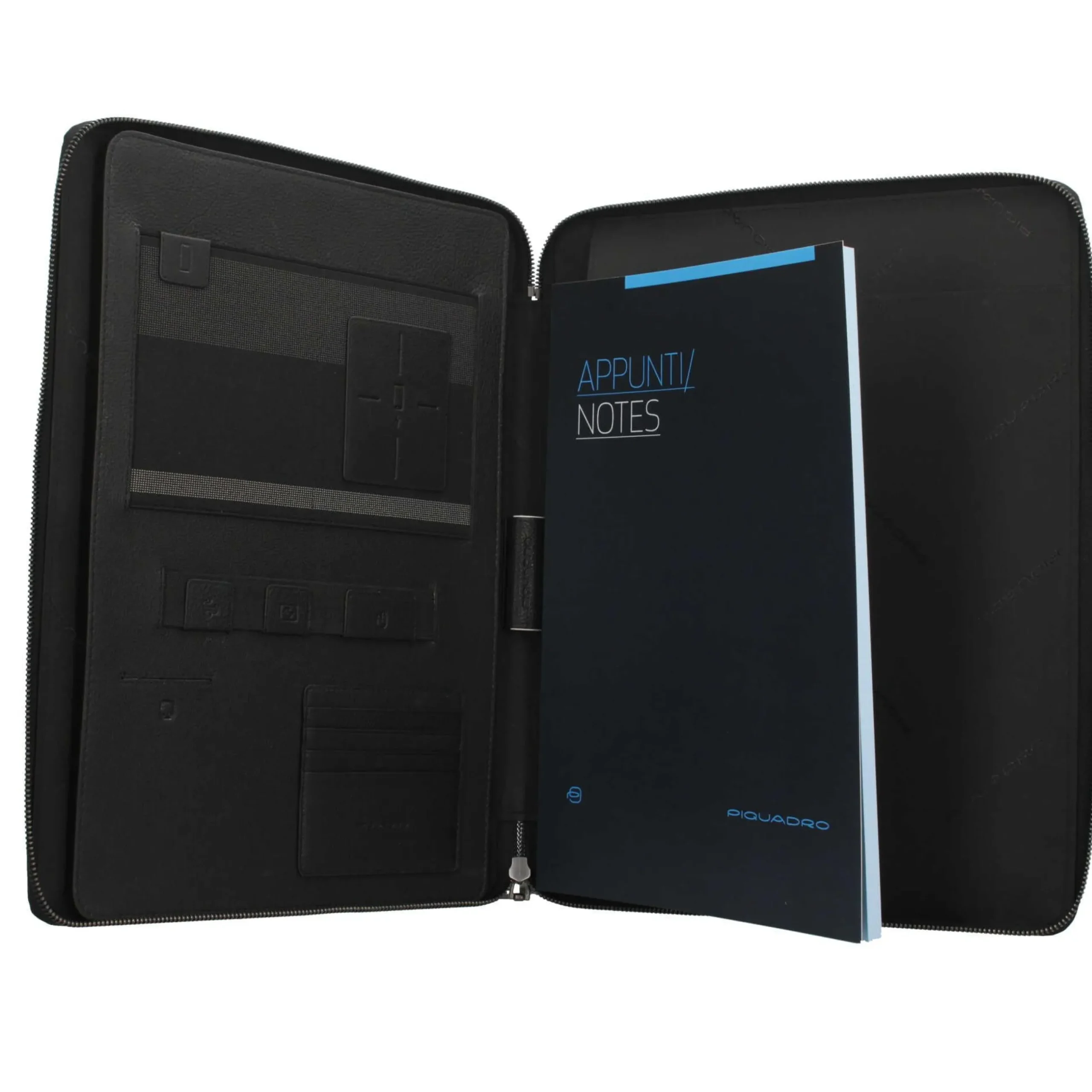 piquadro_porta_blocco_not_2.webp Hot Porta Blocco Note con Scomparto per iPad Pro 12,9" Uomo Pochette