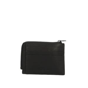 Sale Porta Carte in Pelle con Zip Uomo Portafogli
