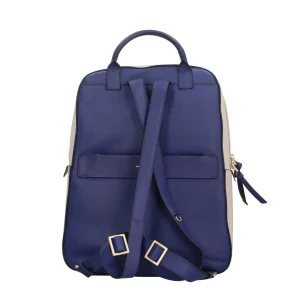 Outlet zaino porta PC 14'' in pelle con protezione RFID e tasche multifunzione Donna Zaini