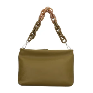 Online Pochette in vera pelle Donna Borse A Tracolla