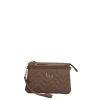 Sale Pochette Trapuntata con Dettaglio Zip Donna Pochette