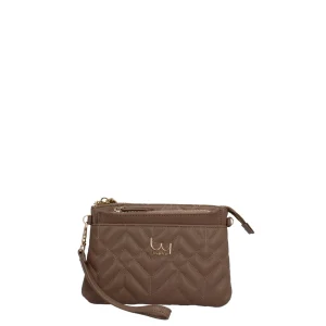 Sale Pochette Trapuntata con Dettaglio Zip Donna Pochette
