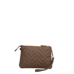 Sale Pochette Trapuntata con Dettaglio Zip Donna Pochette