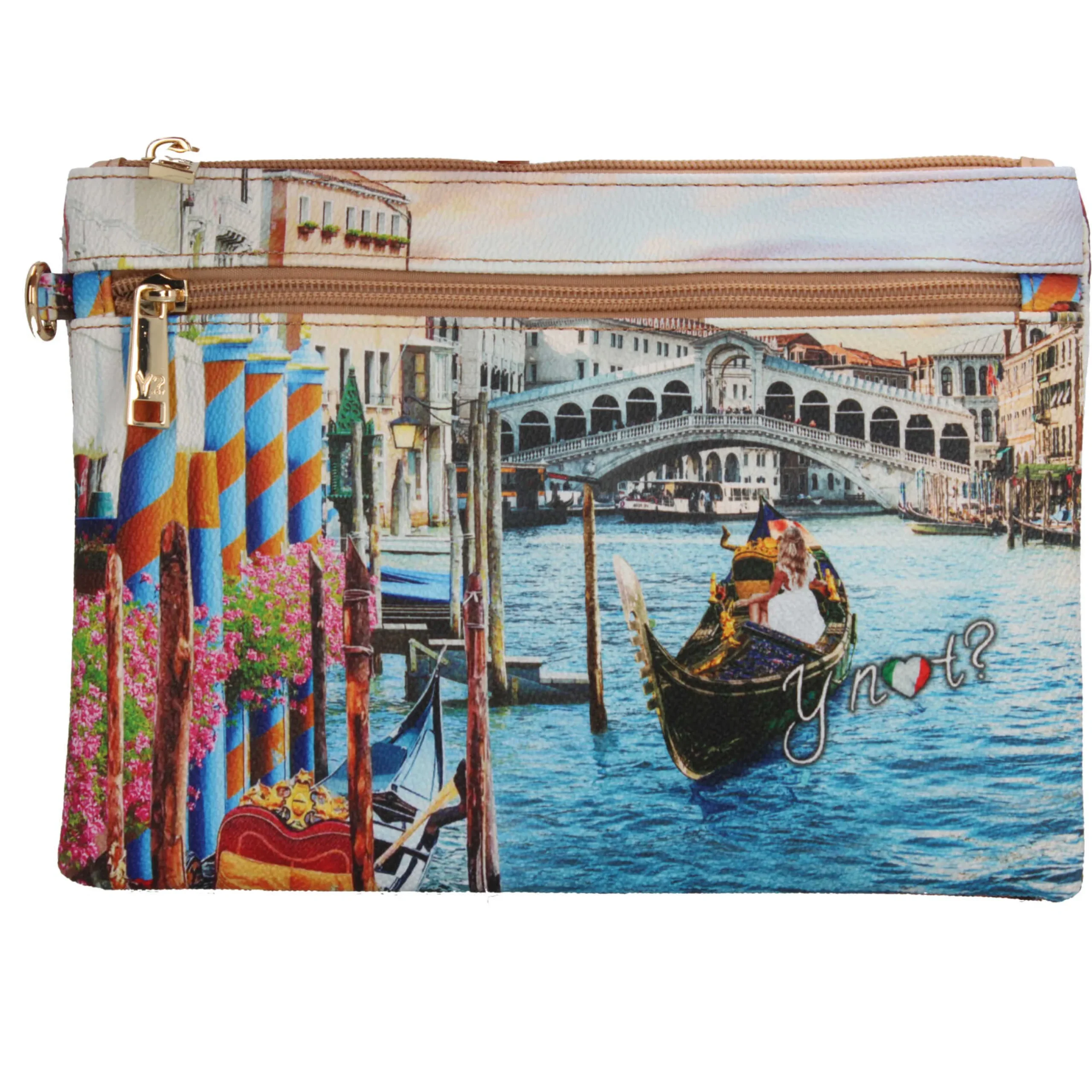 pochette_ynot_con_cinturi_1.webp Sale Pochette YNot con cinturino da polso e chiusura zip Donna Pochette