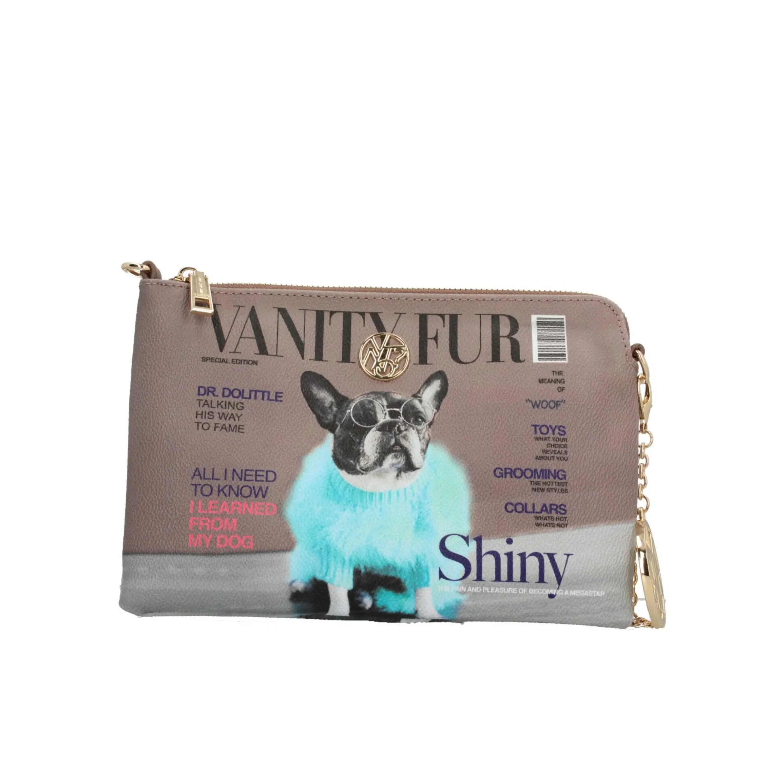 pochette_ynot_con_tracoll_2.webp Fashion Pochette YNot con tracolla a catena e chiusura a zip Donna Pochette