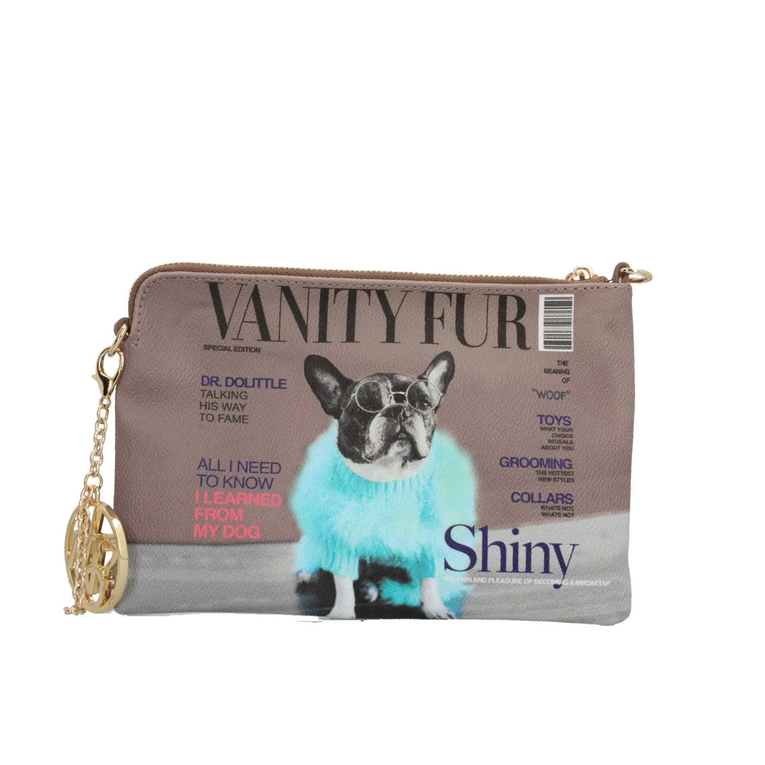 pochette_ynot_con_tracoll_3.webp Fashion Pochette YNot con tracolla a catena e chiusura a zip Donna Pochette