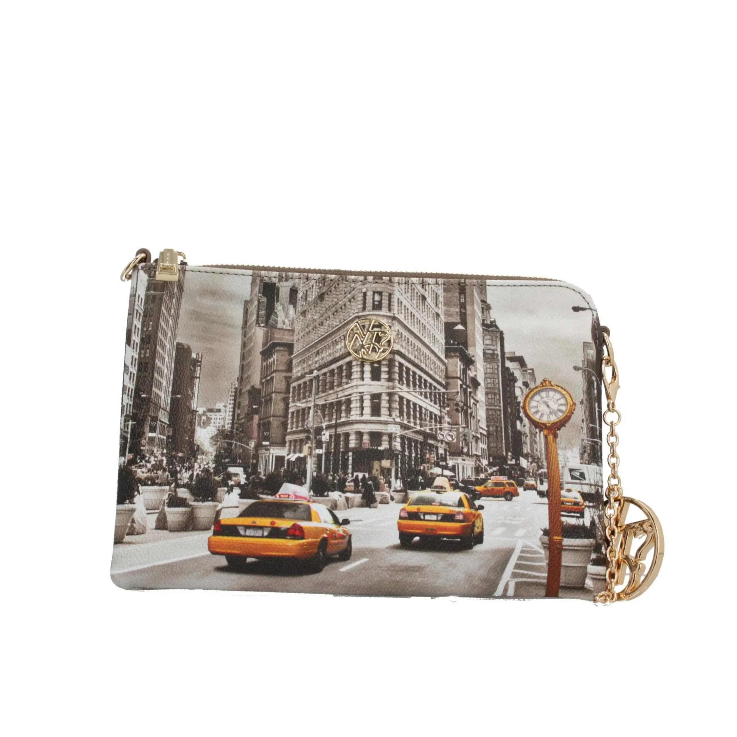 pochette_ynot_con_tracoll_4.webp Fashion Pochette YNot con tracolla a catena e chiusura a zip Donna Pochette