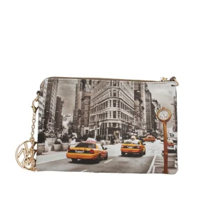 Fashion Pochette YNot con tracolla a catena e chiusura a zip Donna Pochette