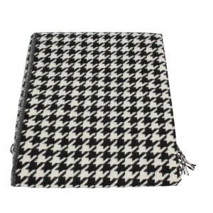 Sale Poncho in pied poule Donna Abiti