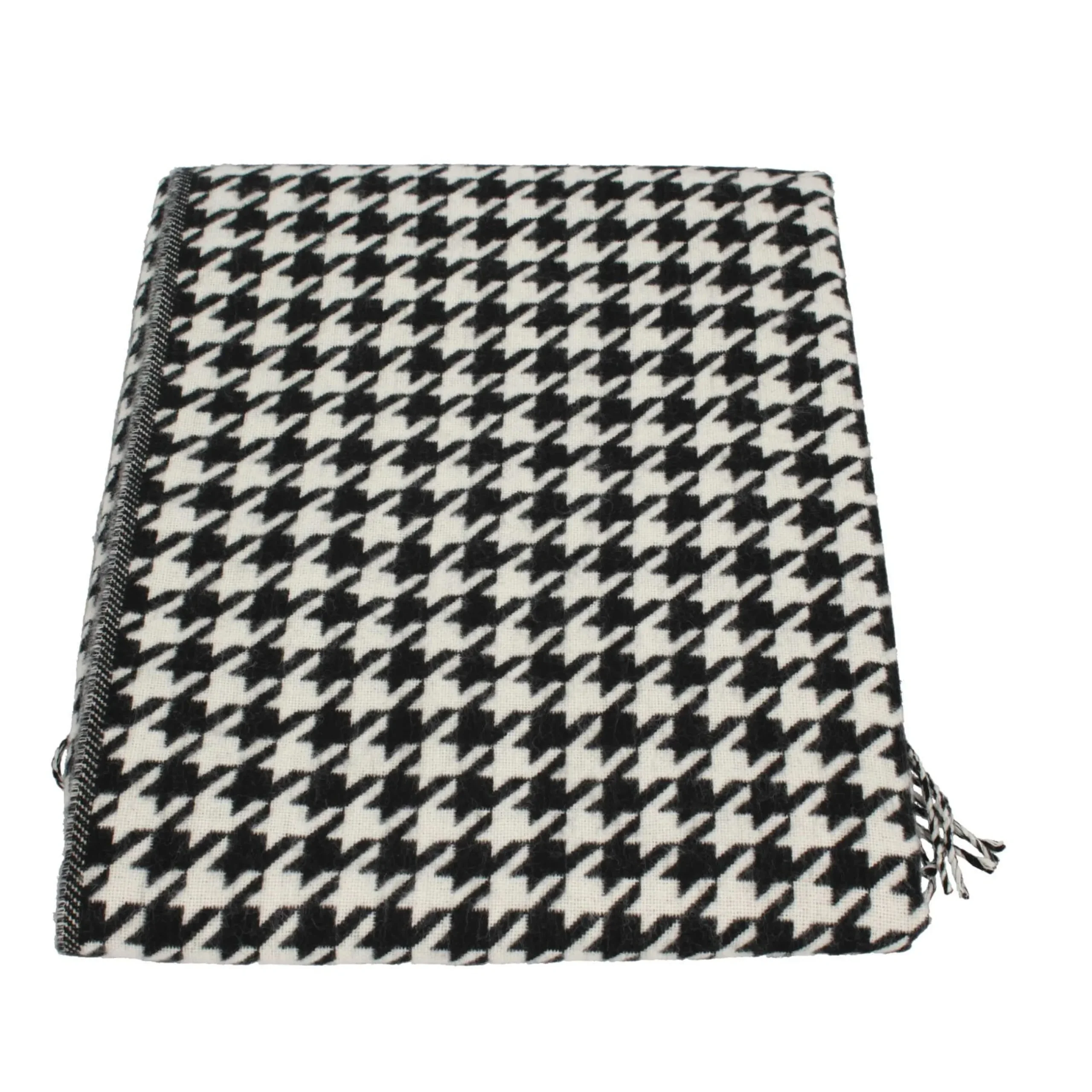 poncho_gaelle_paris_in_pi_1.webp Sale Poncho in pied poule Donna Abiti