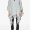 New Poncho Embossed Donna Abiti