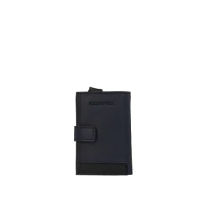 Discount Porta carte di credito in metallo e pelle singolo Uomo Portatessere