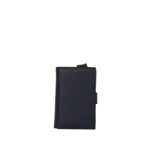 Discount Porta carte di credito in metallo e pelle singolo Uomo Portatessere