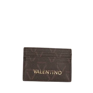 New Portacarte con stampa monogram e logo frontale Donna Portatessere