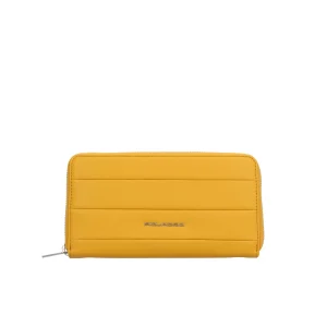 New Portafoglio donna zip around in pelle grande Donna Portafogli
